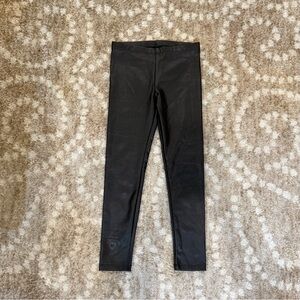 NWOT Black Faux Leather Leggings